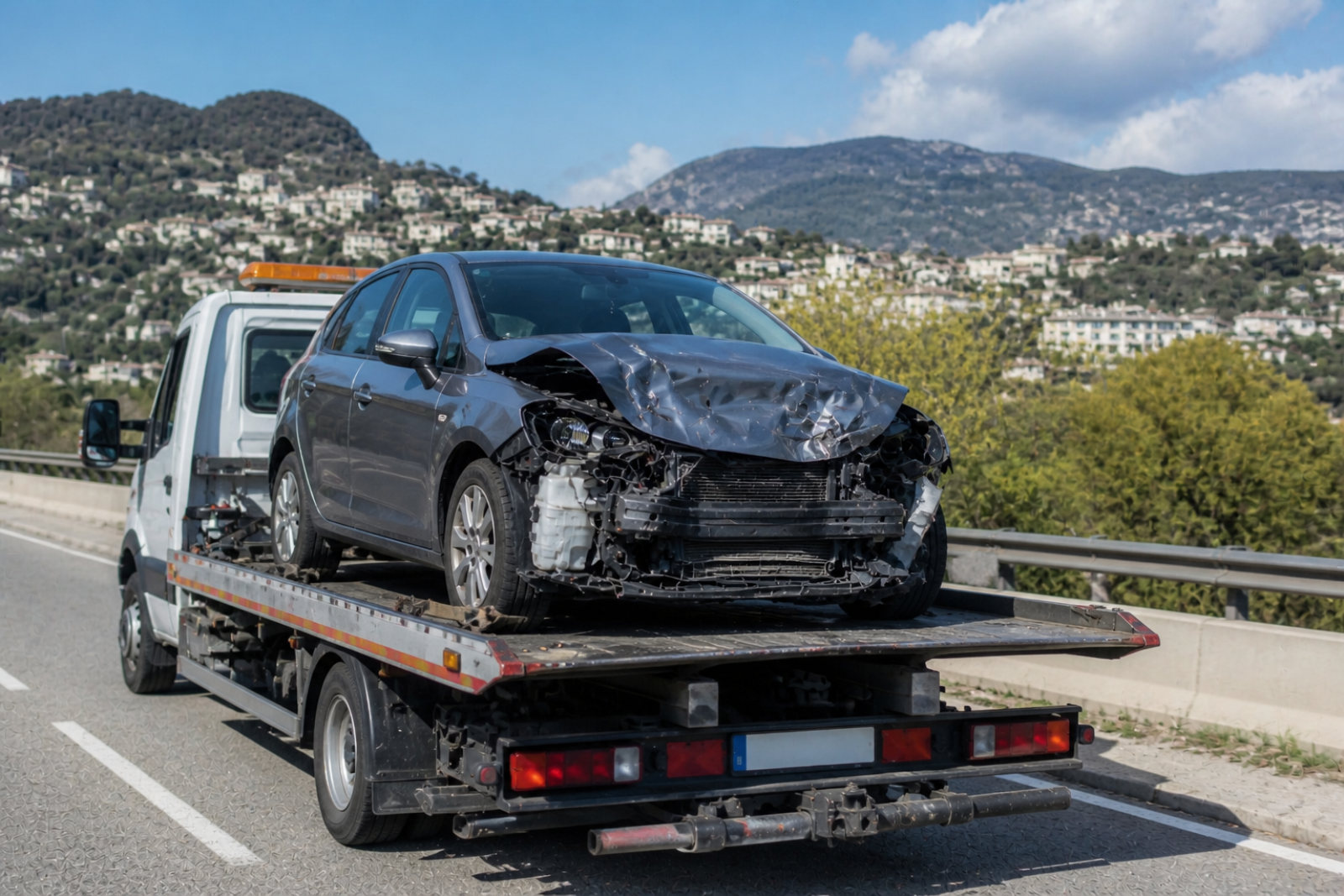 reprise de voiture accidentee à Carros