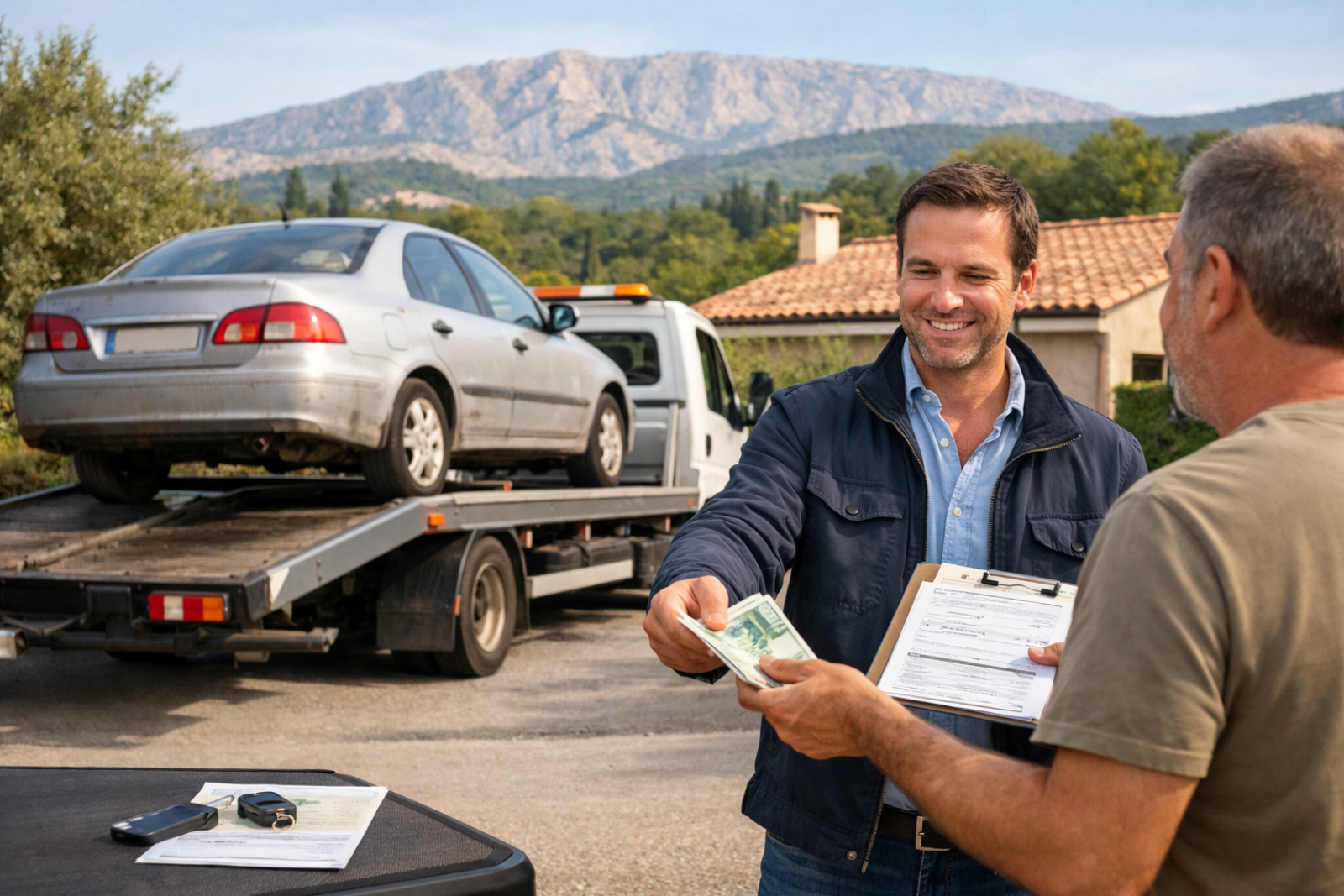 Vendre sa voiture en l’état à Meyreuil