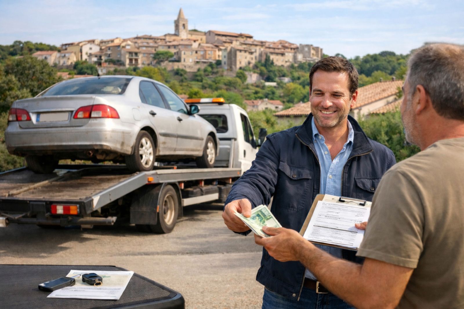 Vendre sa voiture en l’état à Éguilles avec estimation rapide et paiement immédiat