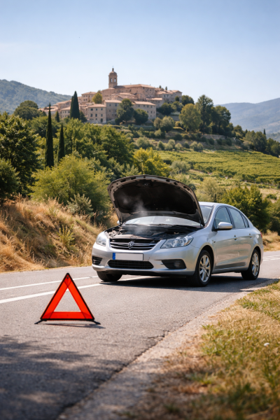 Estimation de voiture en panne au Castellet