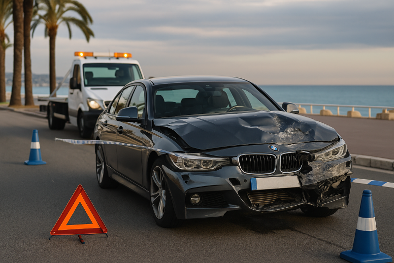 Rachat de ma BMW accidentée à Nice