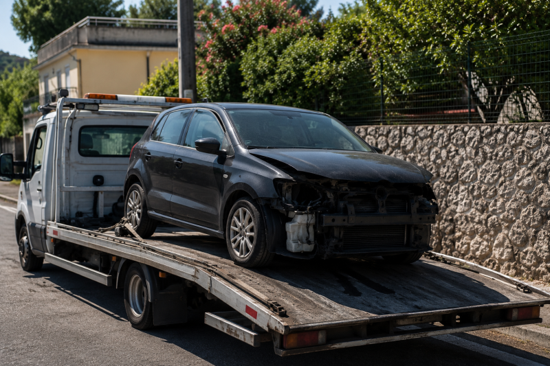 rachat de voiture HS à Tourrette-Levens