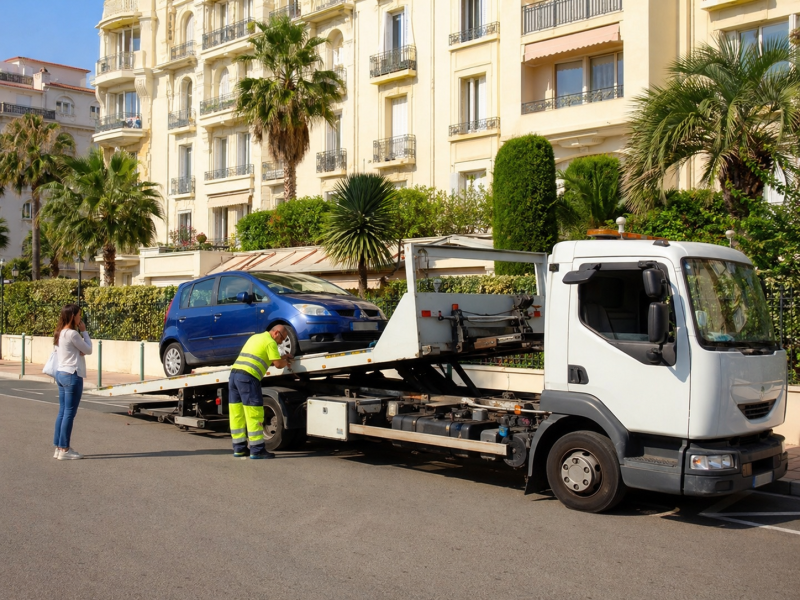 reprise de voiture non roulante Nice