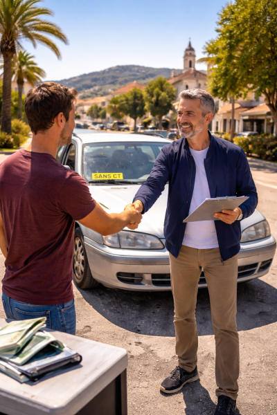 Vendre sa voiture à Sanary-sur-Mer
