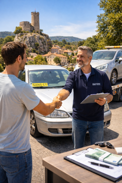 Vendre sa voiture CT Evenos