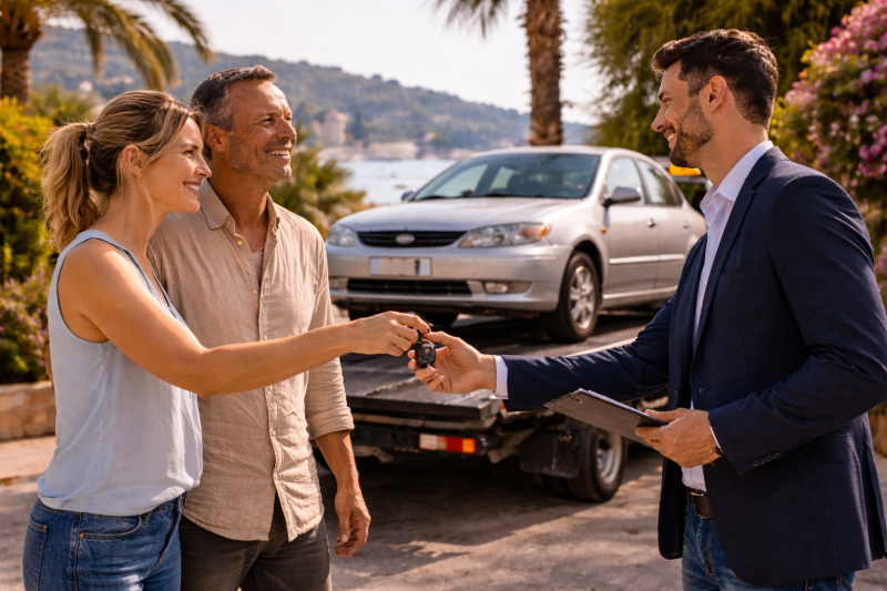 vendre votre voiture Carqueiranne