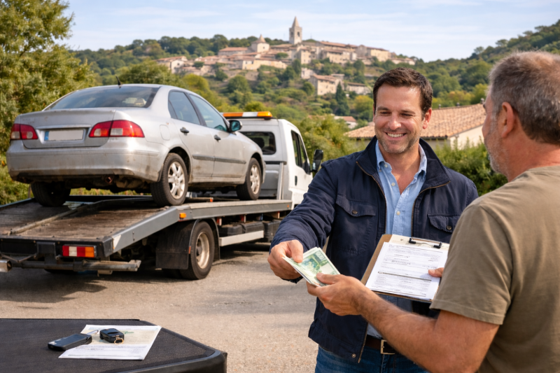 Vendre sa voiture en l’état à Venelles