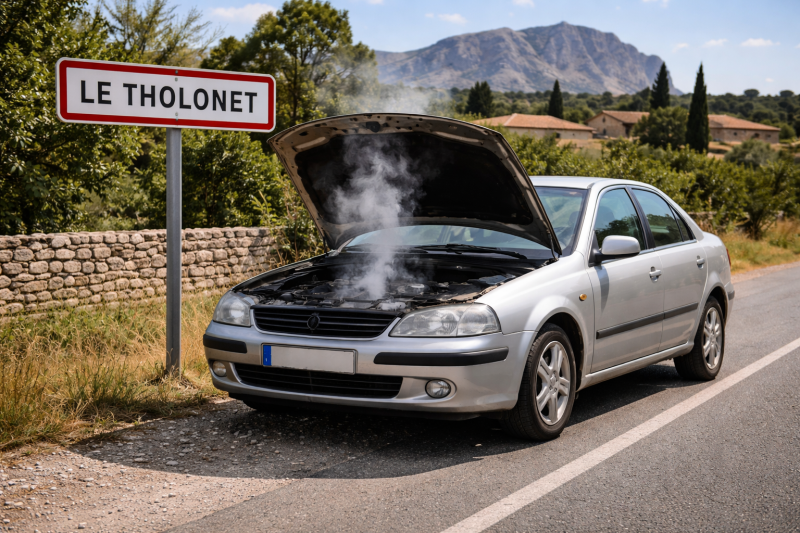 reprise de voiture au Tholonet