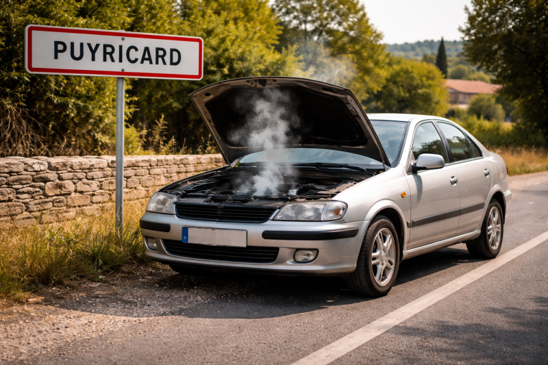 reprise de voiture joint de culasse HS à Puyricard